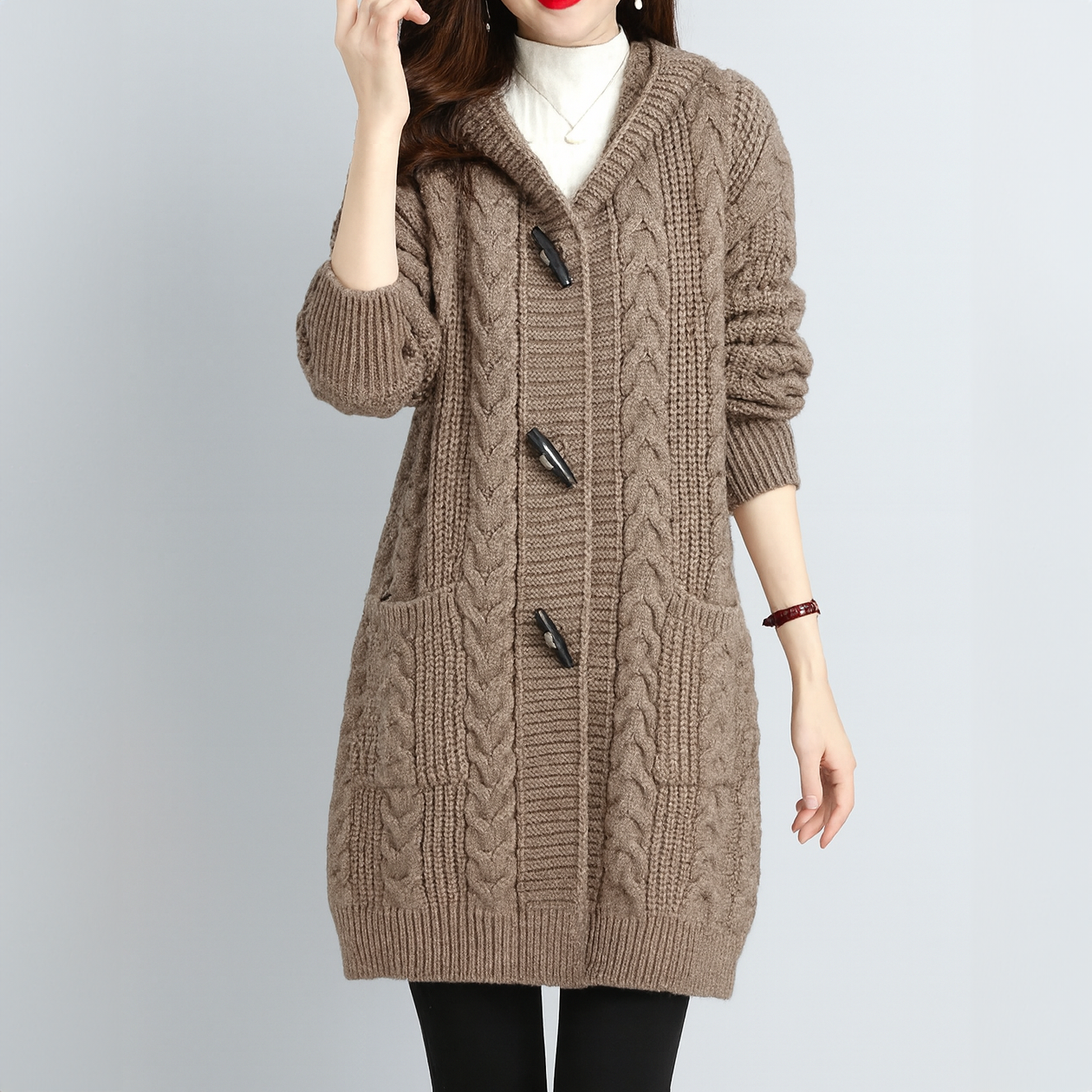 HIMALAYAN KNITTED CARDIGAN