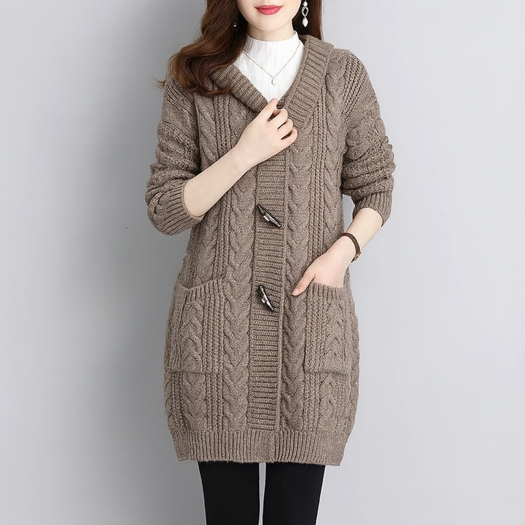 HIMALAYAN KNITTED CARDIGAN
