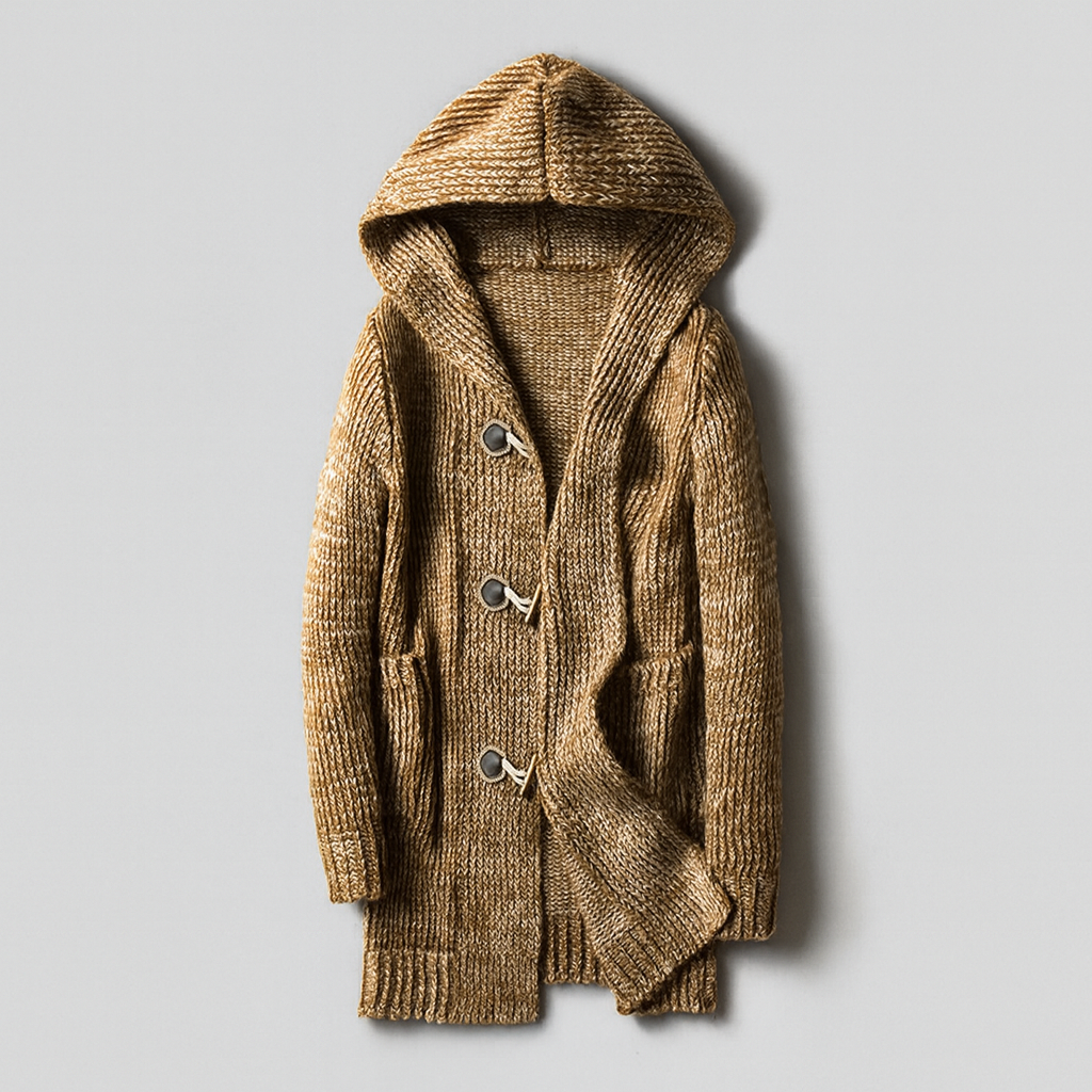 HIMALAYAN KNITTED HOODIE
