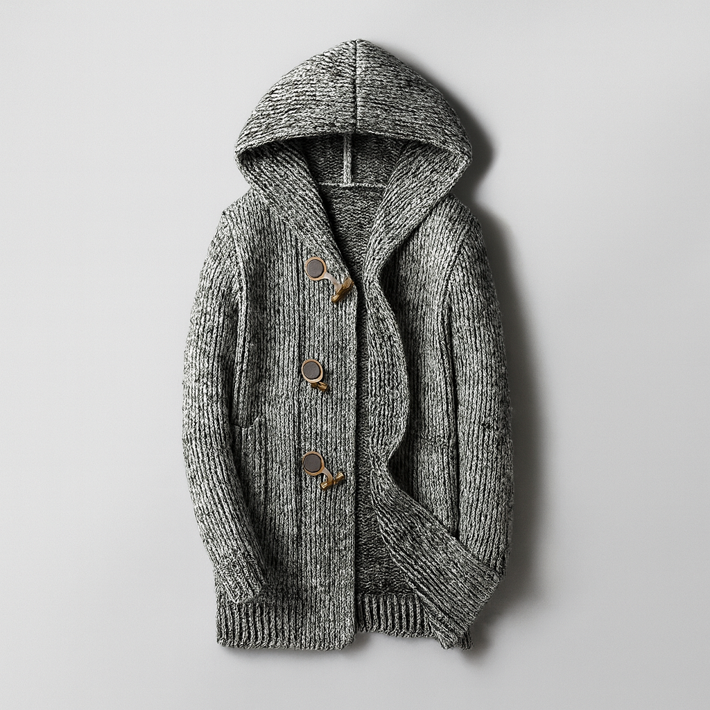 HIMALAYAN KNITTED HOODIE