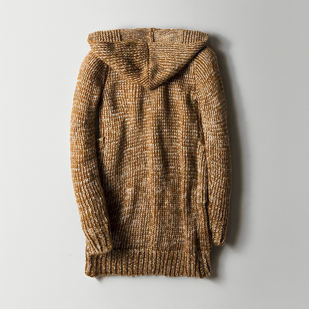 HIMALAYAN KNITTED HOODIE