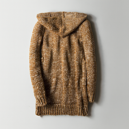 HIMALAYAN KNITTED HOODIE