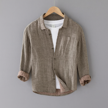 CAPRI LINEN LONG SLEEVE