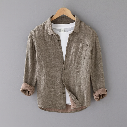 CAPRI LINEN LONG SLEEVE