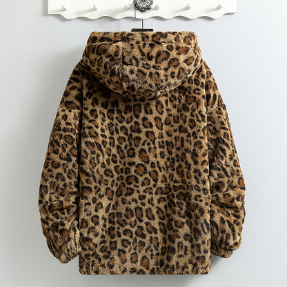 BRECKLEN LEOPARD COAT