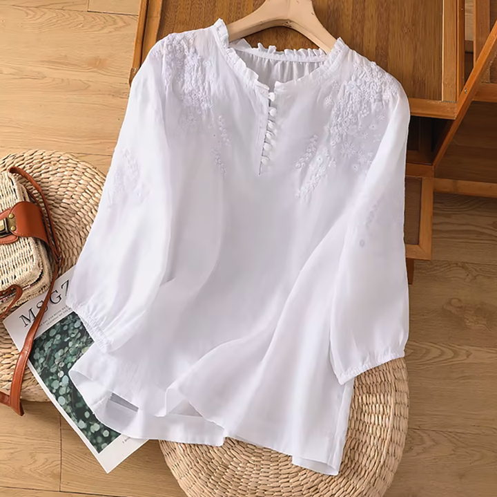 Florence Linen Blouse