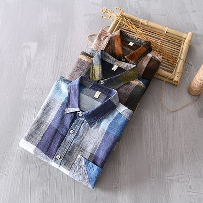 EASTWOOD LINEN LONG SLEEVE