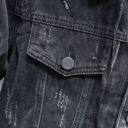RIDGEMEYER THERMAL DENIM HOODIE