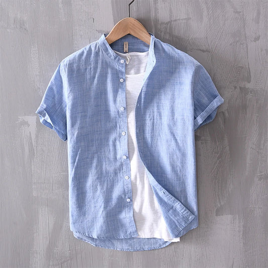 VINCE CALDER COTTON SHIRT