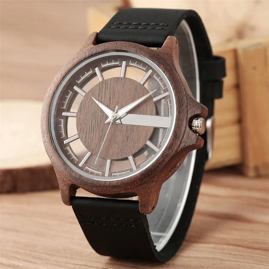 OAKRIDGE WOODEN ORBIT WATCH