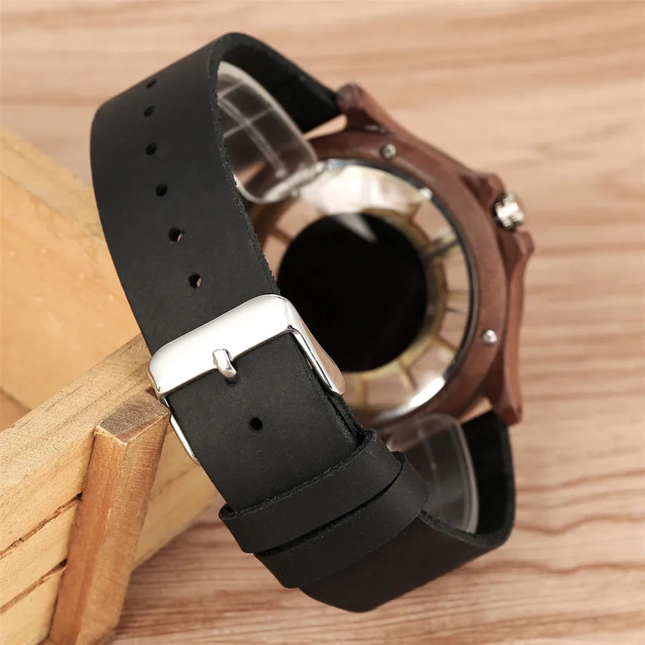 Oakridge Wooden Orbit Watch