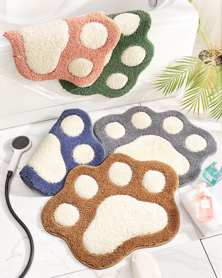 Bathhaven™ Puppy Paw Mat