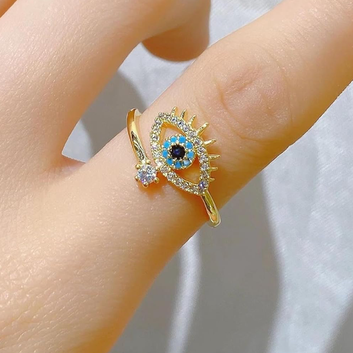 Solaria Evil Eye Ring