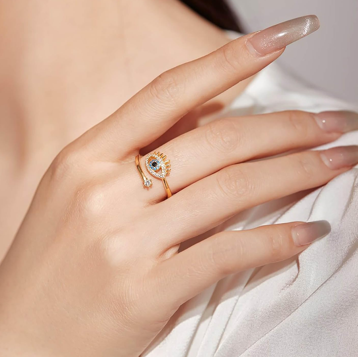 Solaria Evil Eye Ring