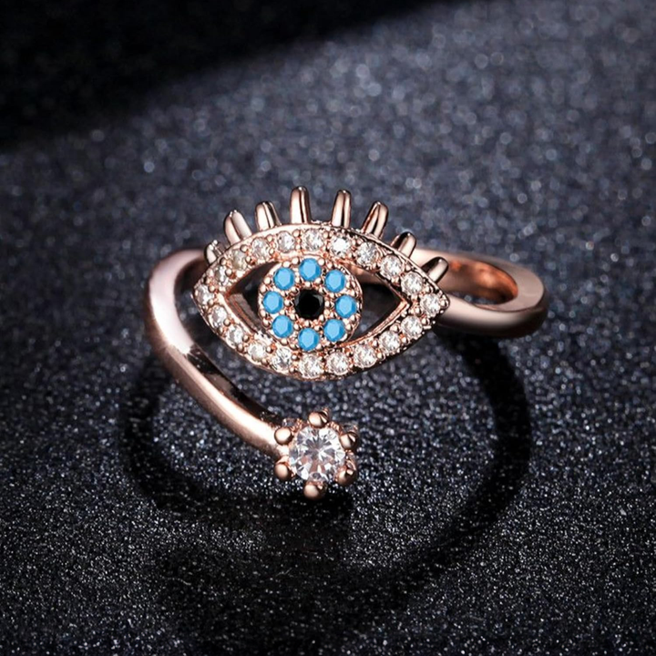 Solaria Evil Eye Ring