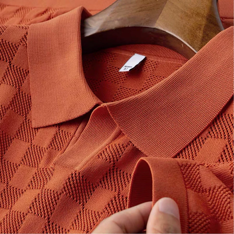 Vince Calder Checknit Polo