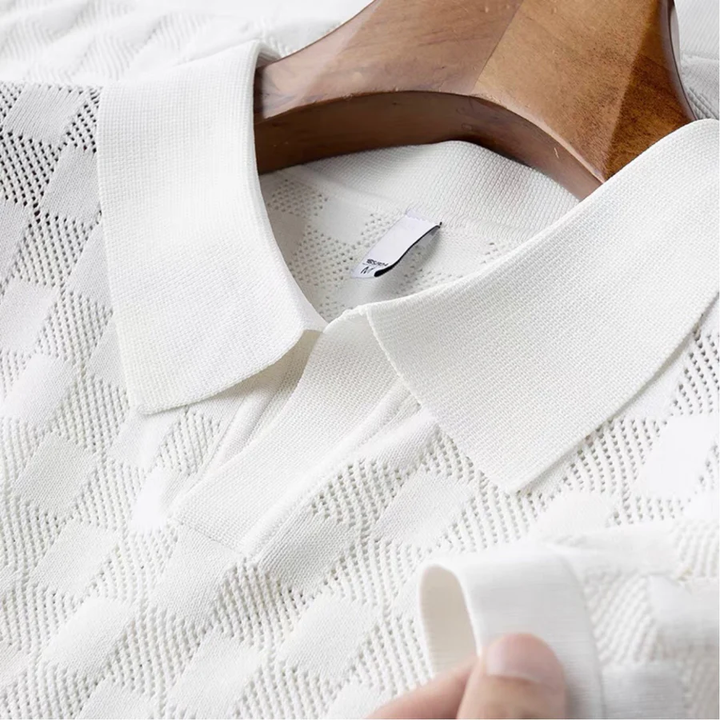 Vince Calder Checknit Polo