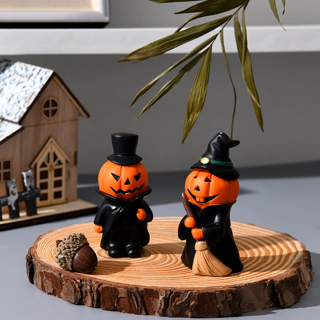 Jack-O'-Lantern Figurine Set