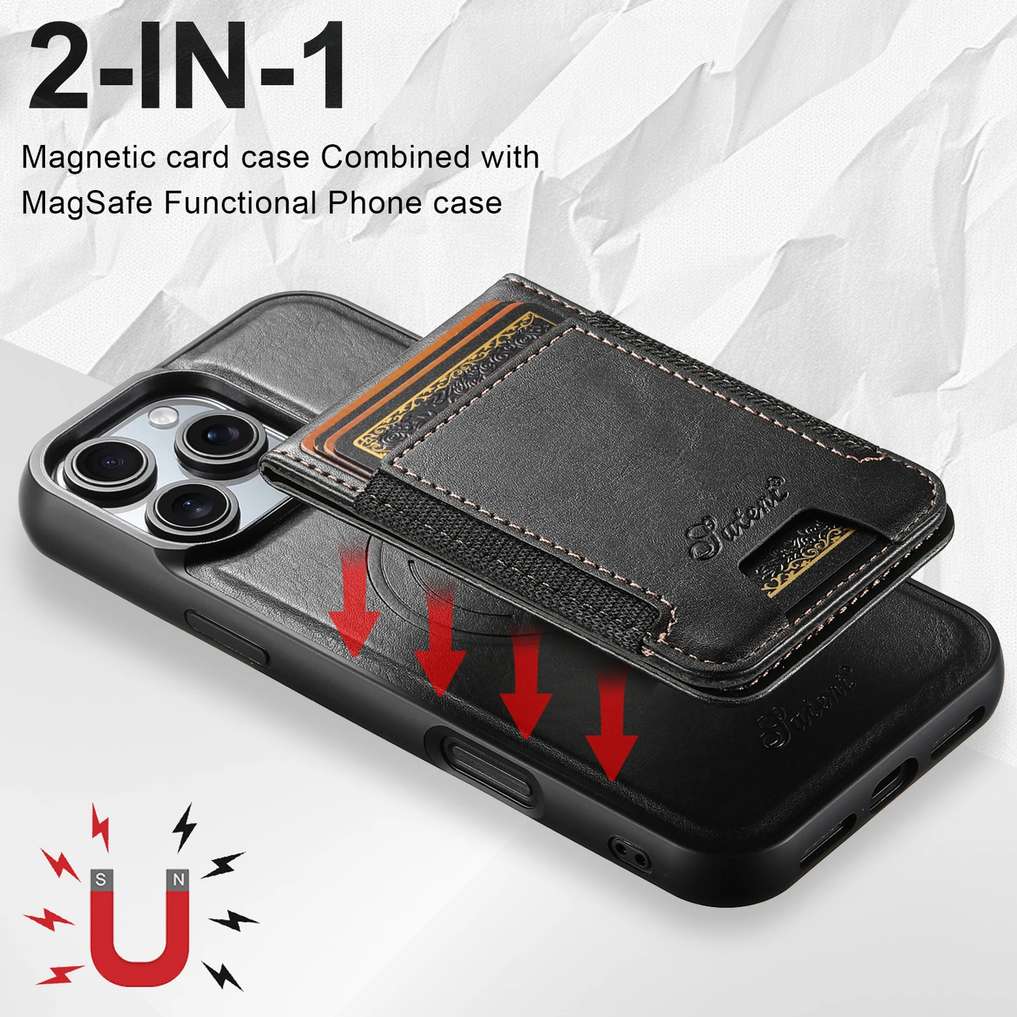 FLIPSTAND™ LEATHER iPHONE CASE