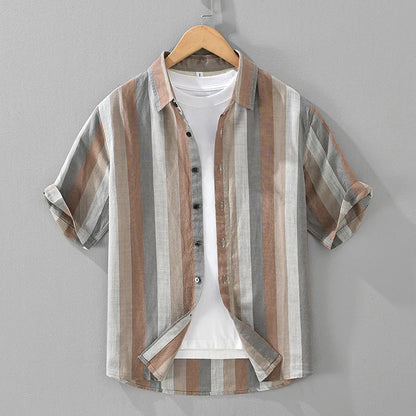 CALDEN LINEN SHORT SLEEVE