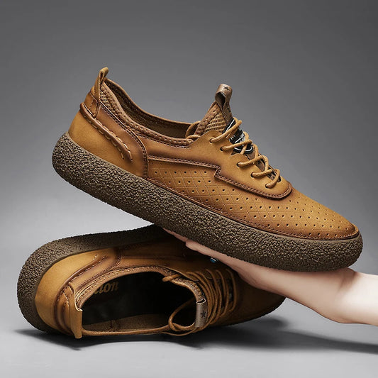 GUNNAR LEATHER SHOES