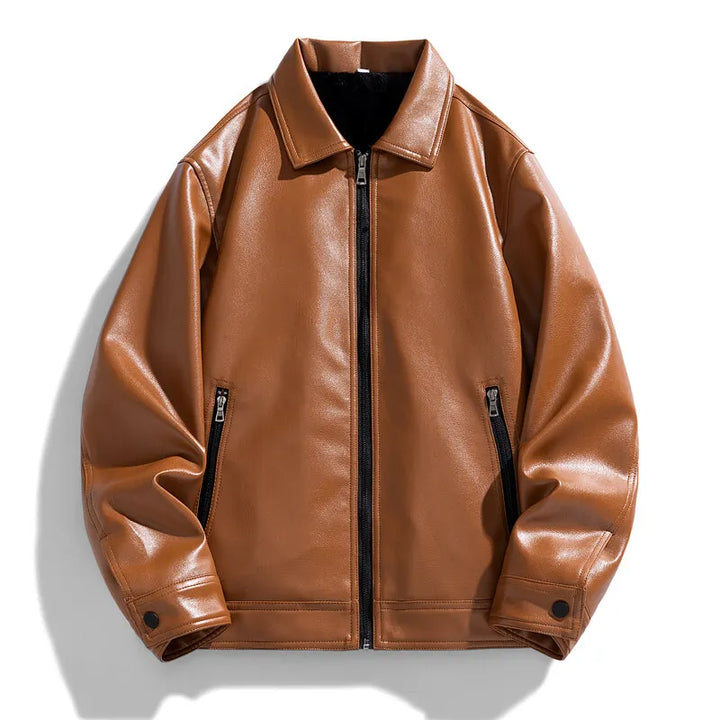 Brooklyn Leather Bomber