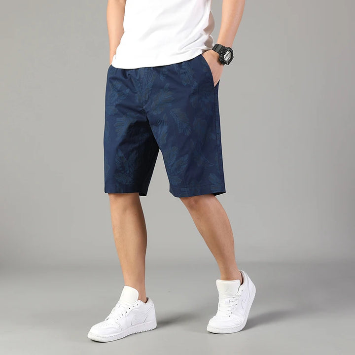 Palmline Cotton Shorts