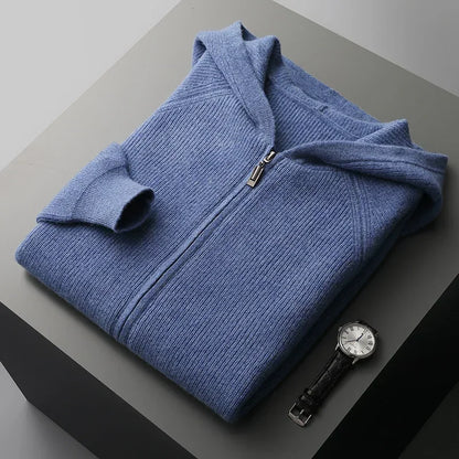 VANMEYER KNITTED HOODIE