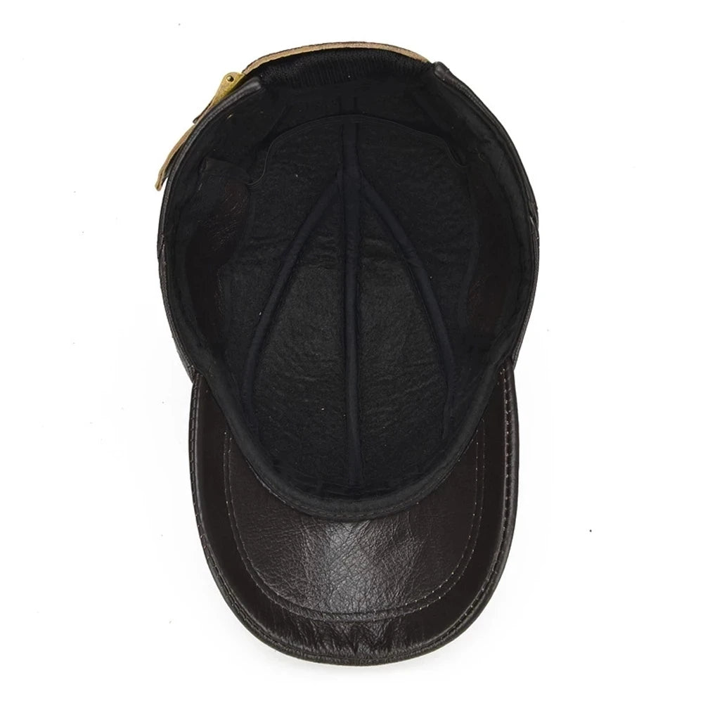 Belfano Vintage Leather Cap