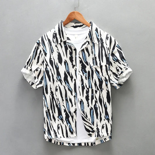 MARC MEYER ABSTRACT SHIRT