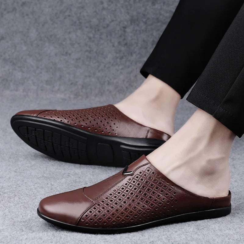 Belfair Leather Slip-Ons