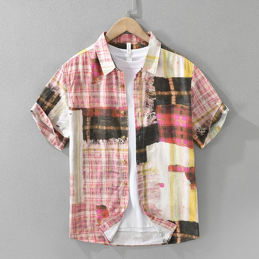 REESE RIPLINE COTTON SHIRT