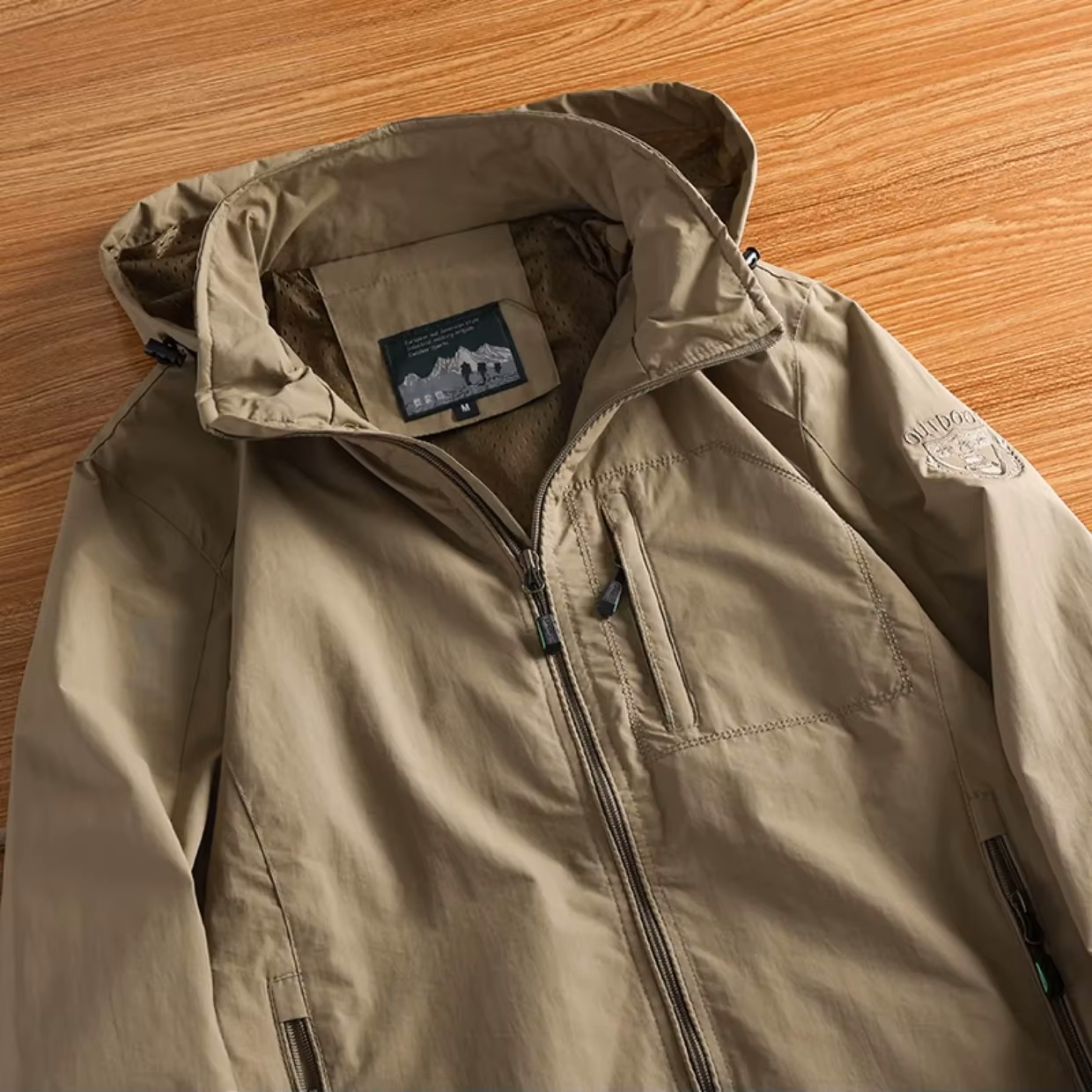Bozeman Hooded Jacket material detail