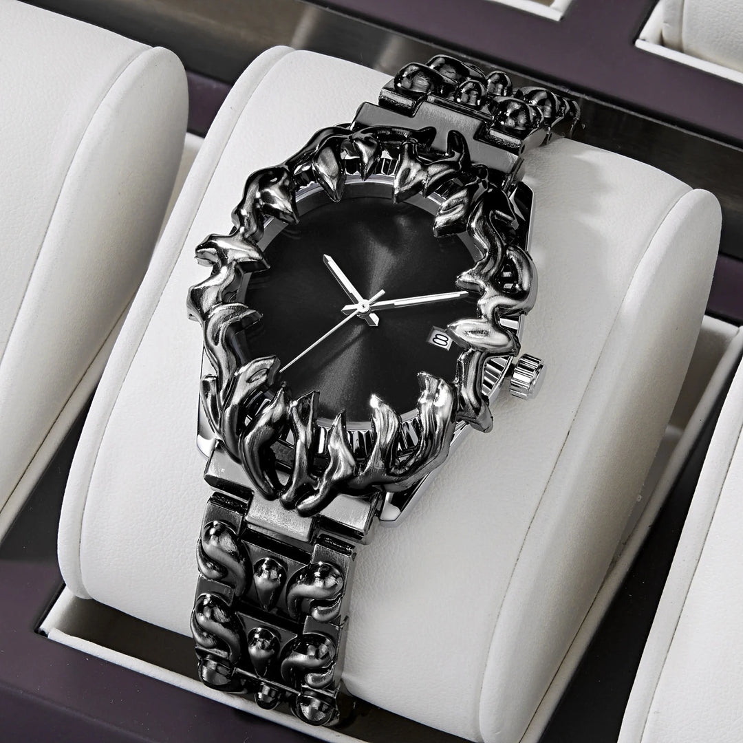 Silver Teardrop Watch