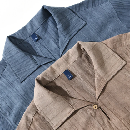 WESLEY LINEN SHORT SLEEVE