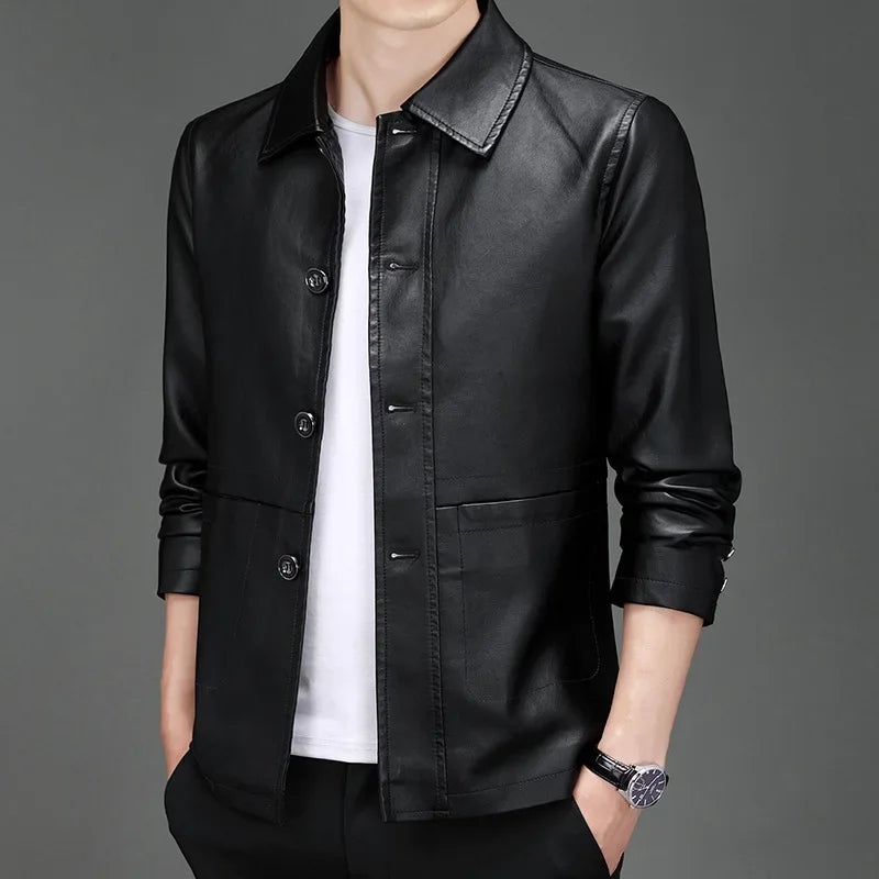 FRANKLIN FORCE LEATHER JACKET