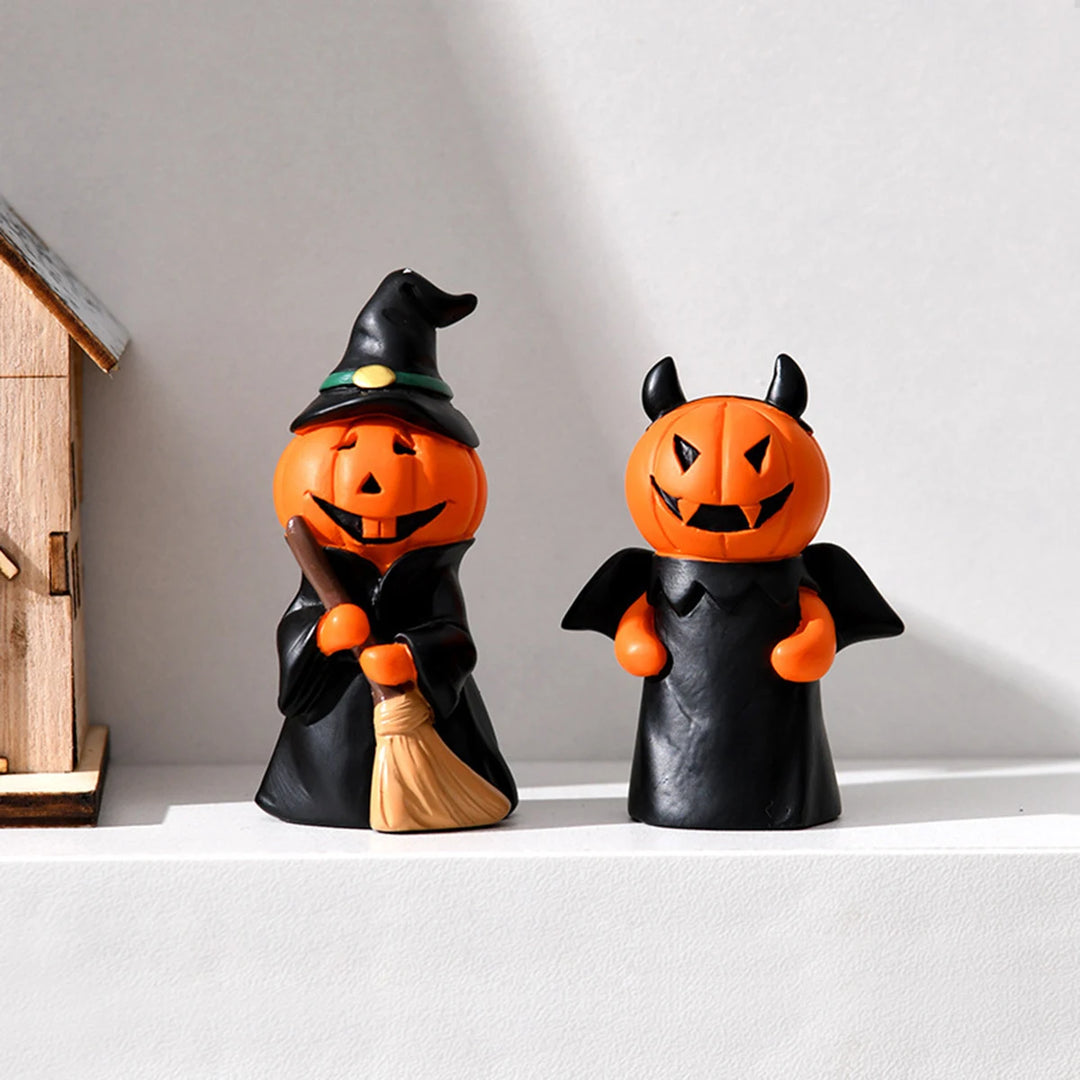 Jack-O'-Lantern Figurine Set