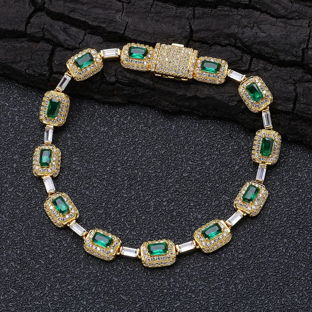 Moonshade Emerald Ice Bracelet