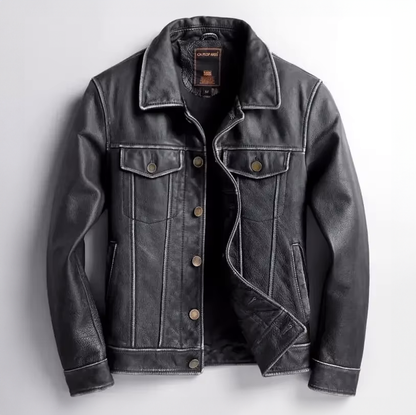 BARGER VINTAGE LEATHER JACKET