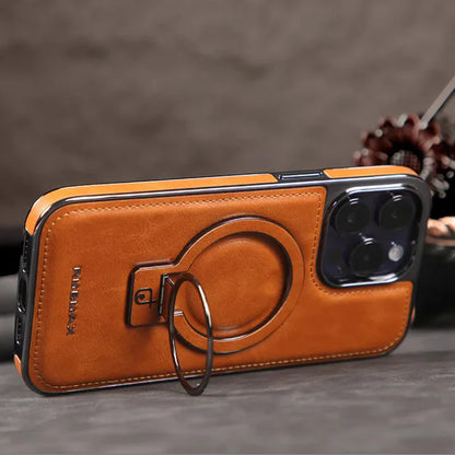 HALOGUARD LEATHER iPHONE CASE