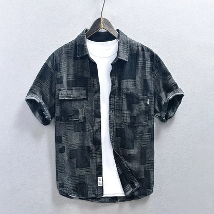 CHASE CHECKERED BUTTON-UP