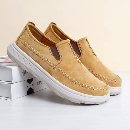 HUXLEY COWHIDE LOAFERS