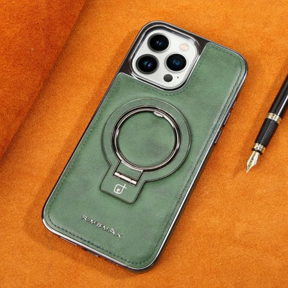 HALOGUARD LEATHER iPHONE CASE