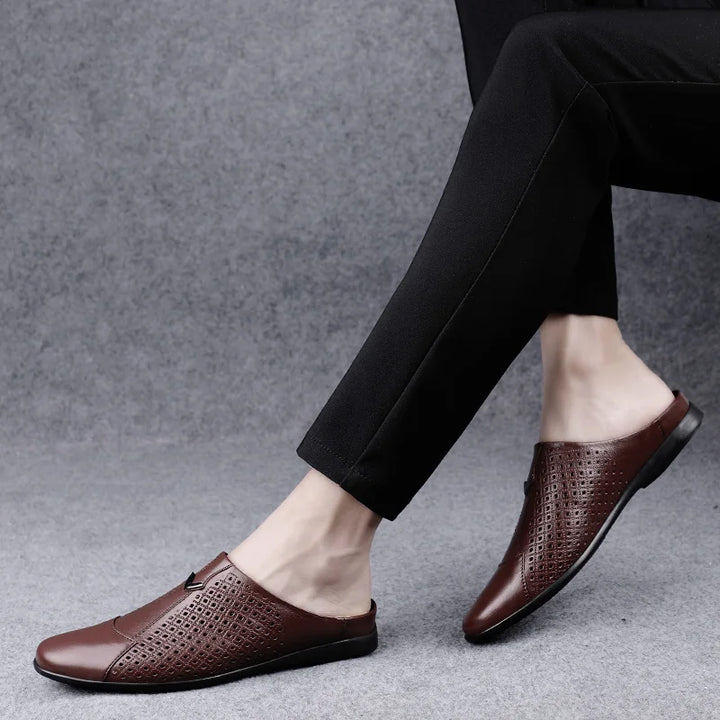 Belfair Leather Slip-Ons