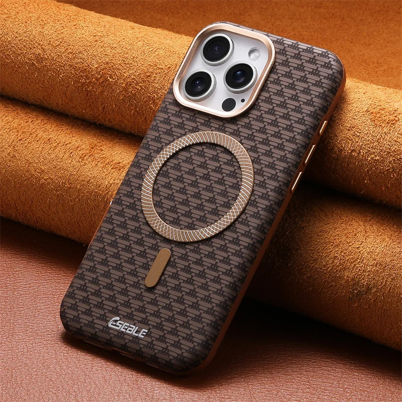 Halocrest Leather Iphone Case