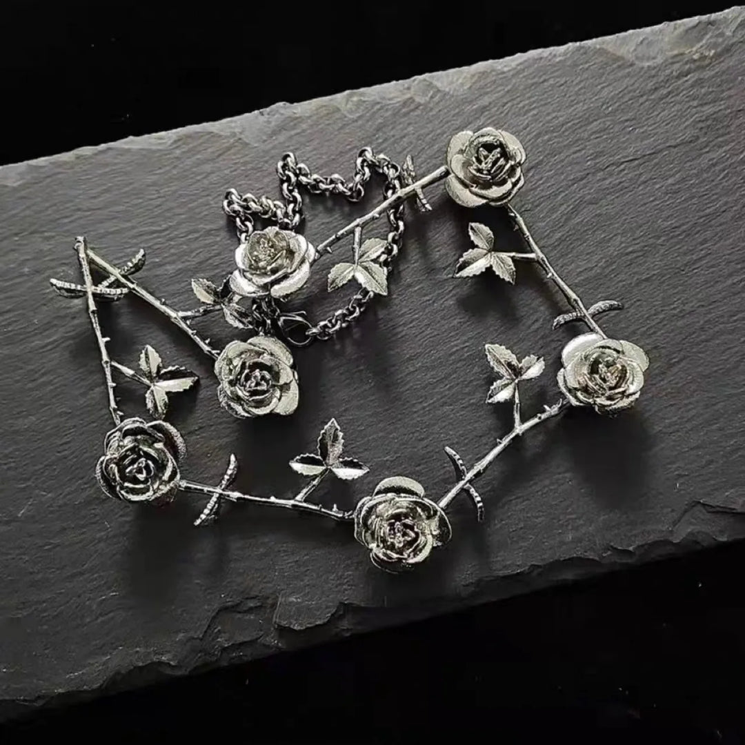 Moonshade Rose Necklace