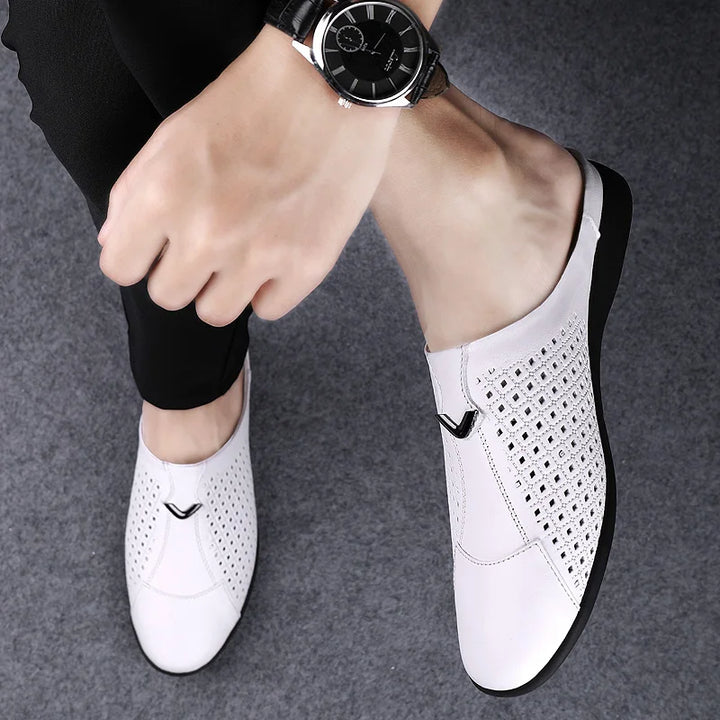 Belfair Leather Slip-Ons