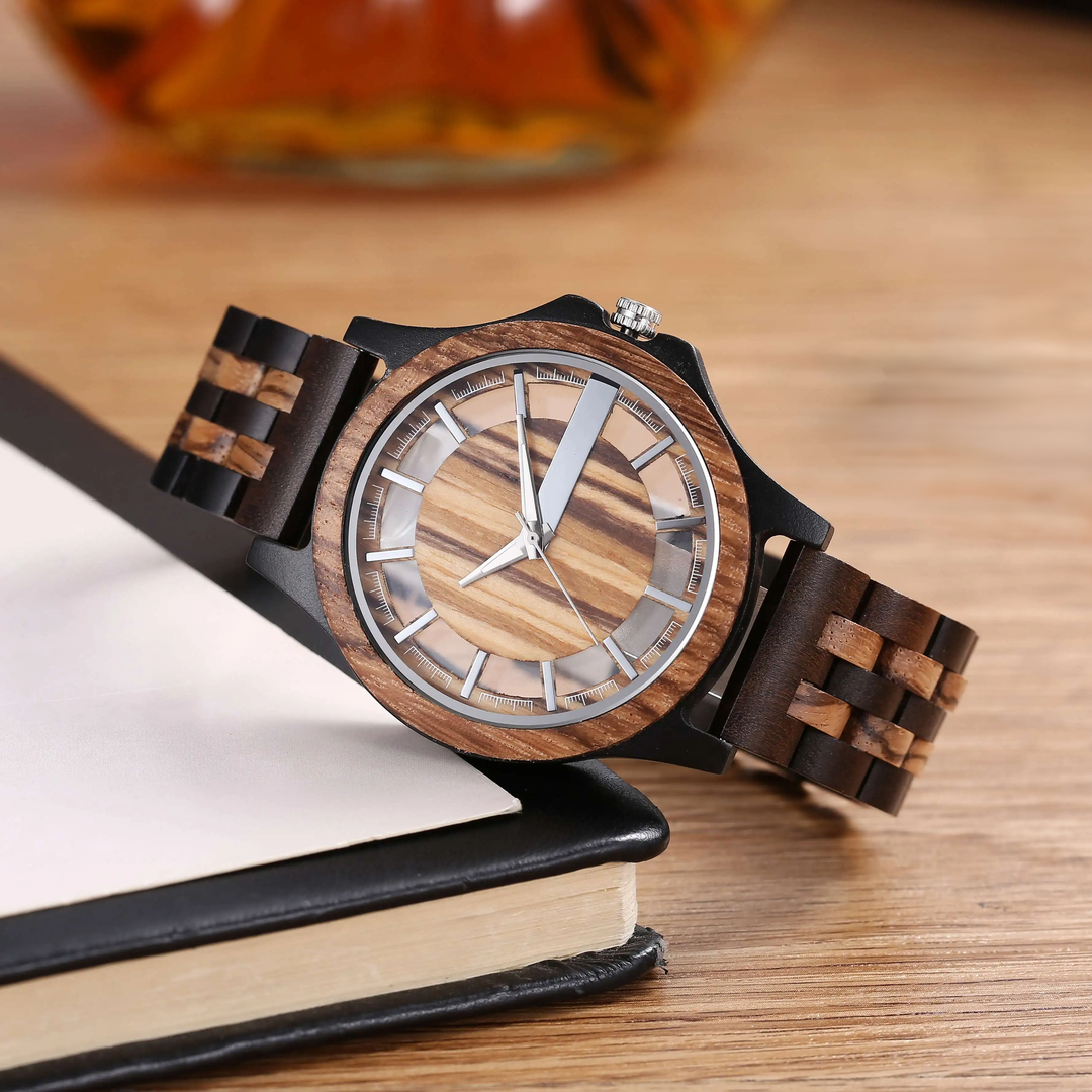 Oakridge Wooden Orbit Watch