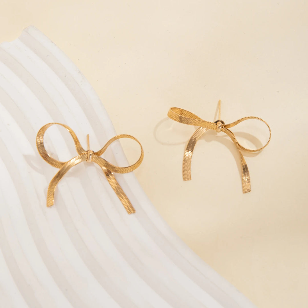 Renee Ribbon Earrings