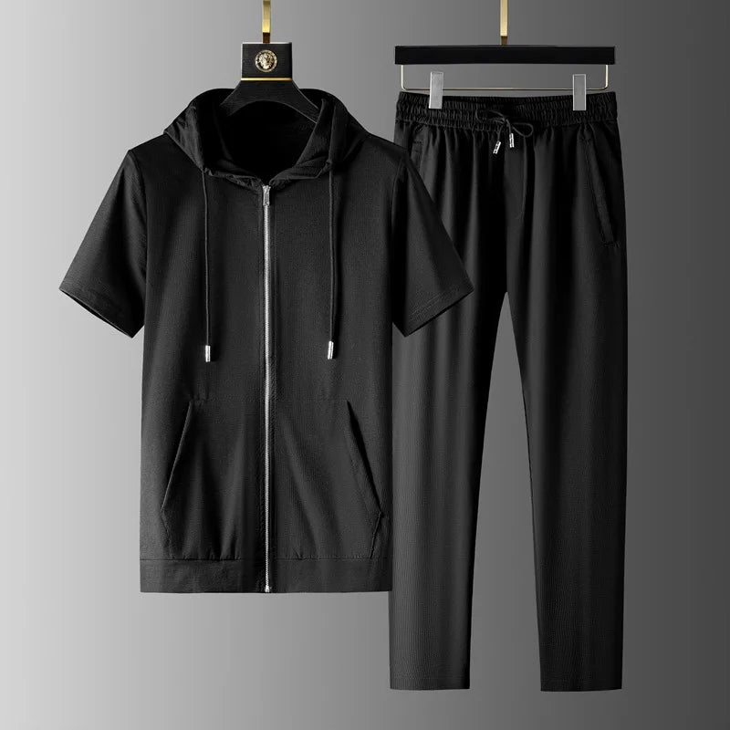Aeroflex Hooded Tracksuit Set